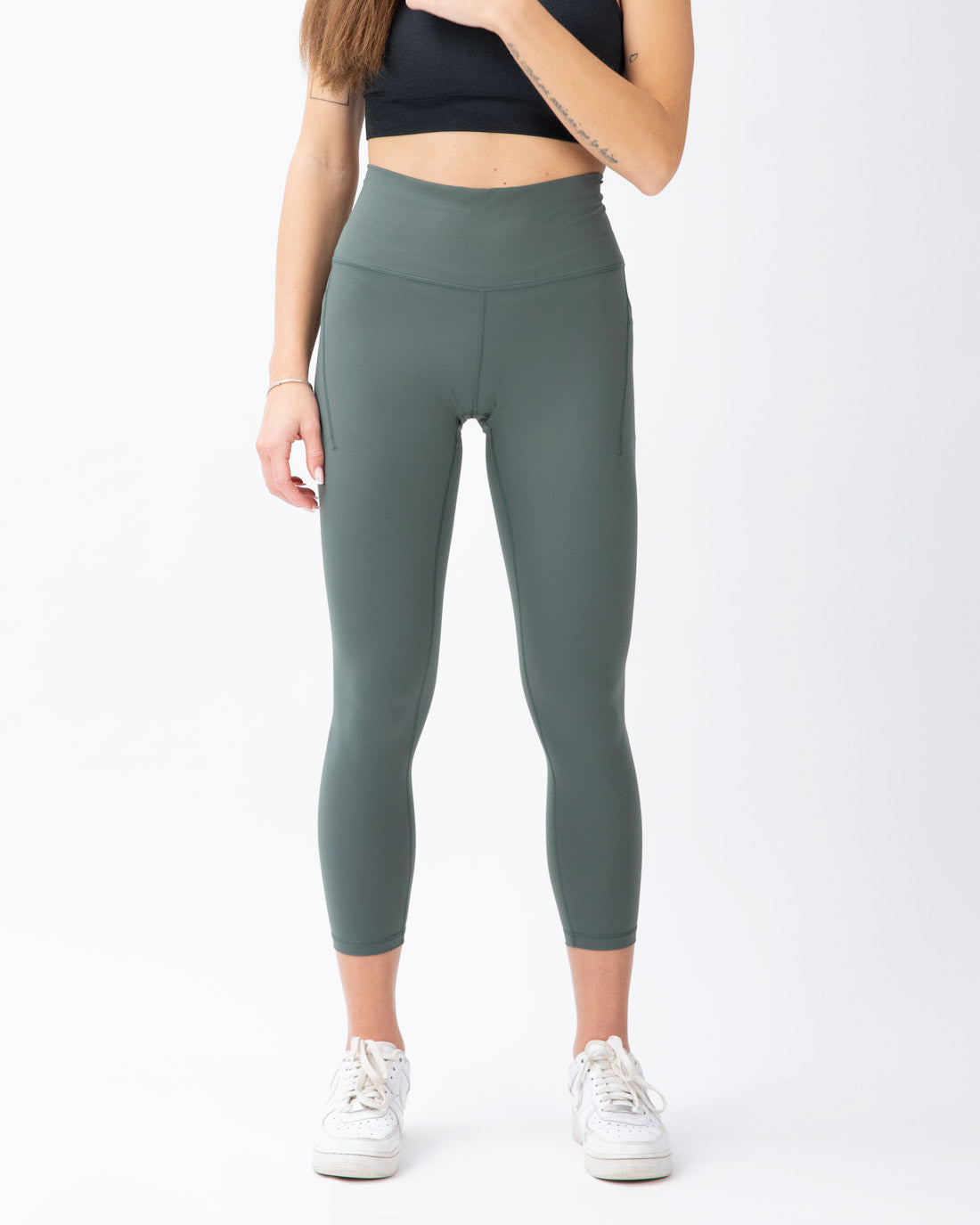 Aero Legíny s kapsami 7/8 Dark Forest