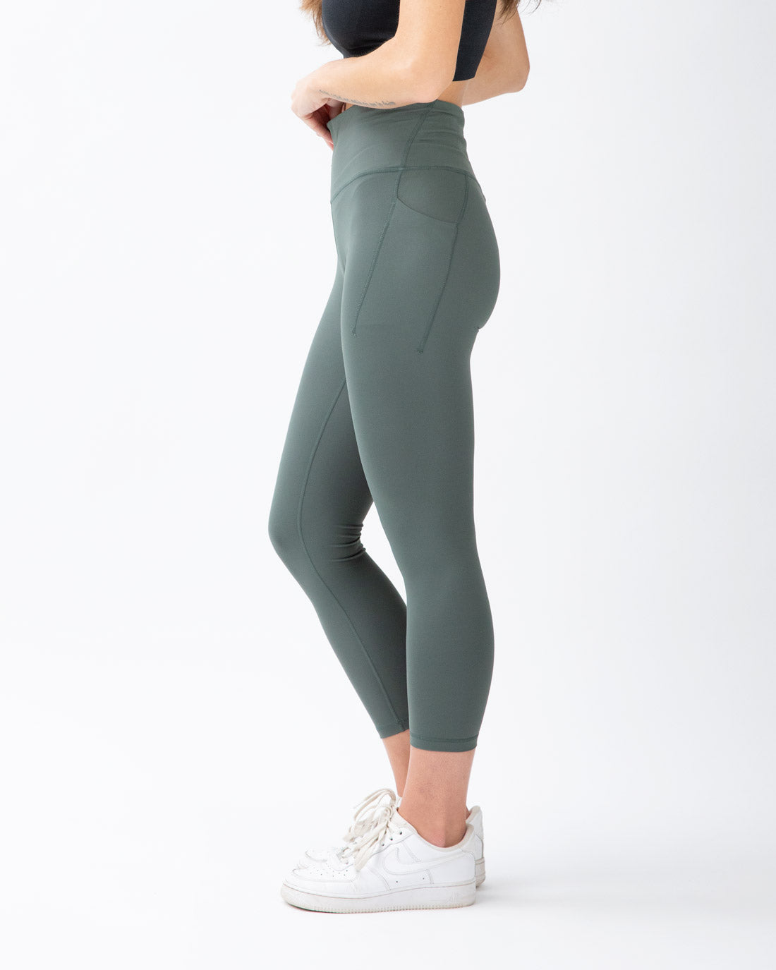 Aero Legíny s kapsami 7/8 Dark Forest