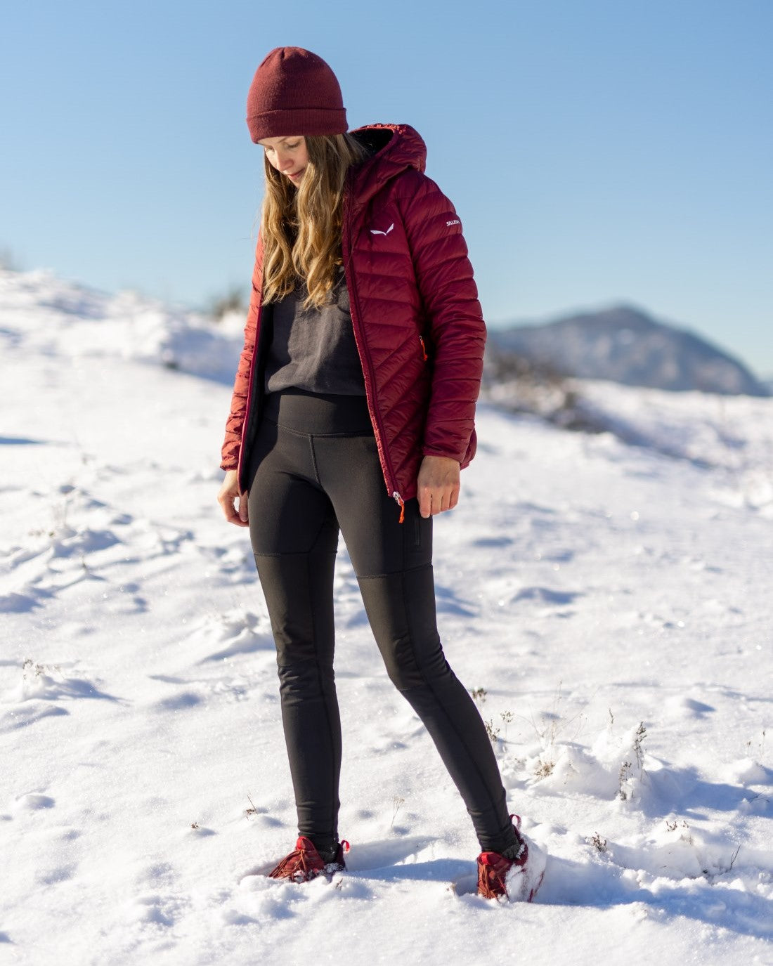 Dámské turistické legíny Pro Black