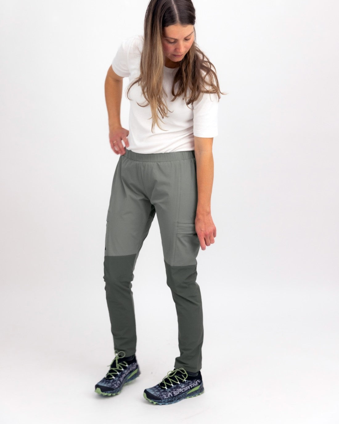 Dámské turistické kalhoty Trek Olive Green