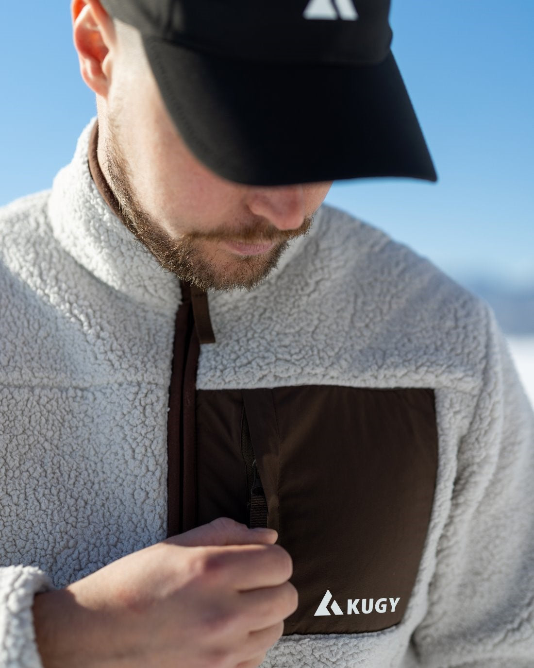 Pánská Sherpa Fleece Alpine Brown