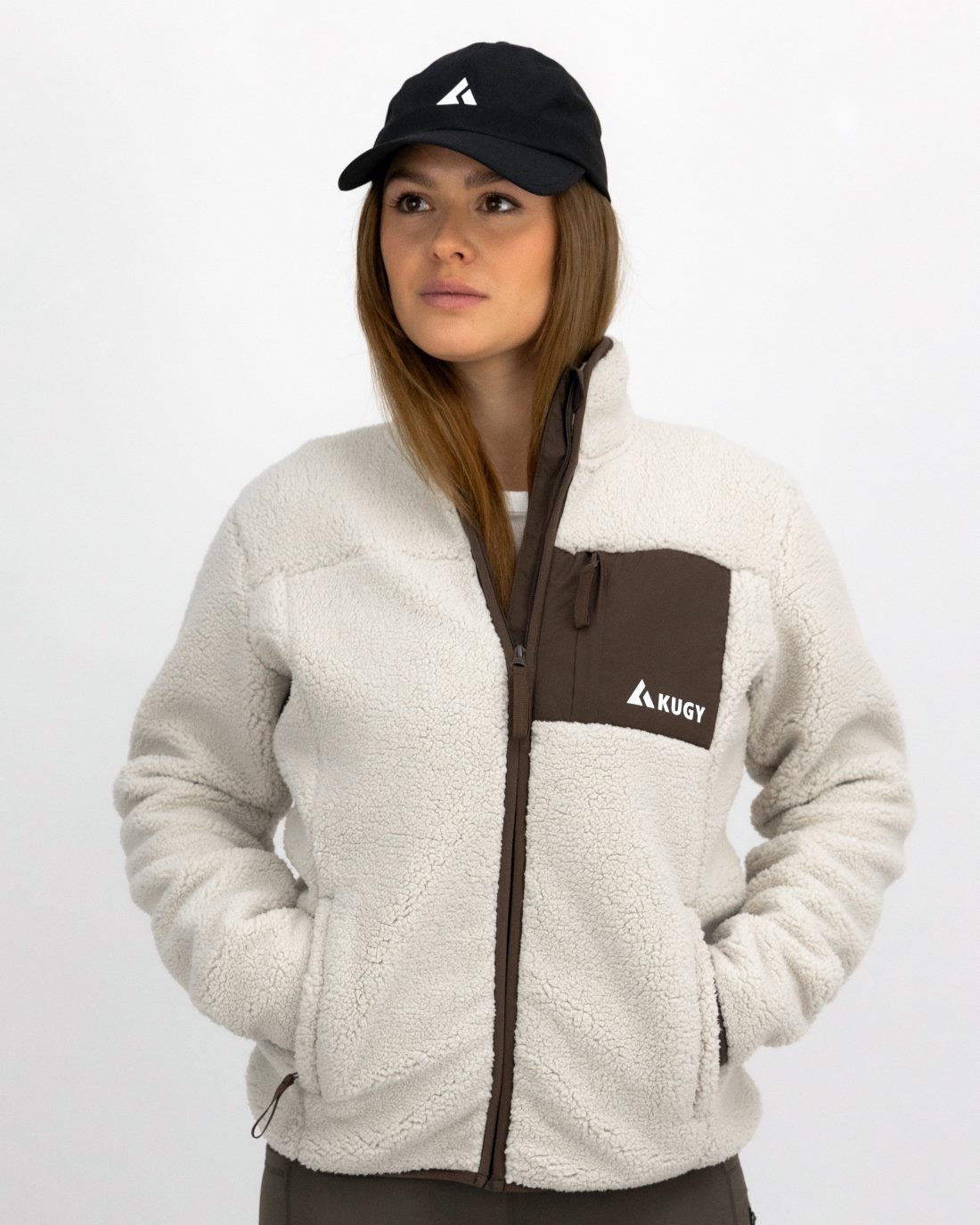 Dámská Sherpa Fleece Alpine Brown